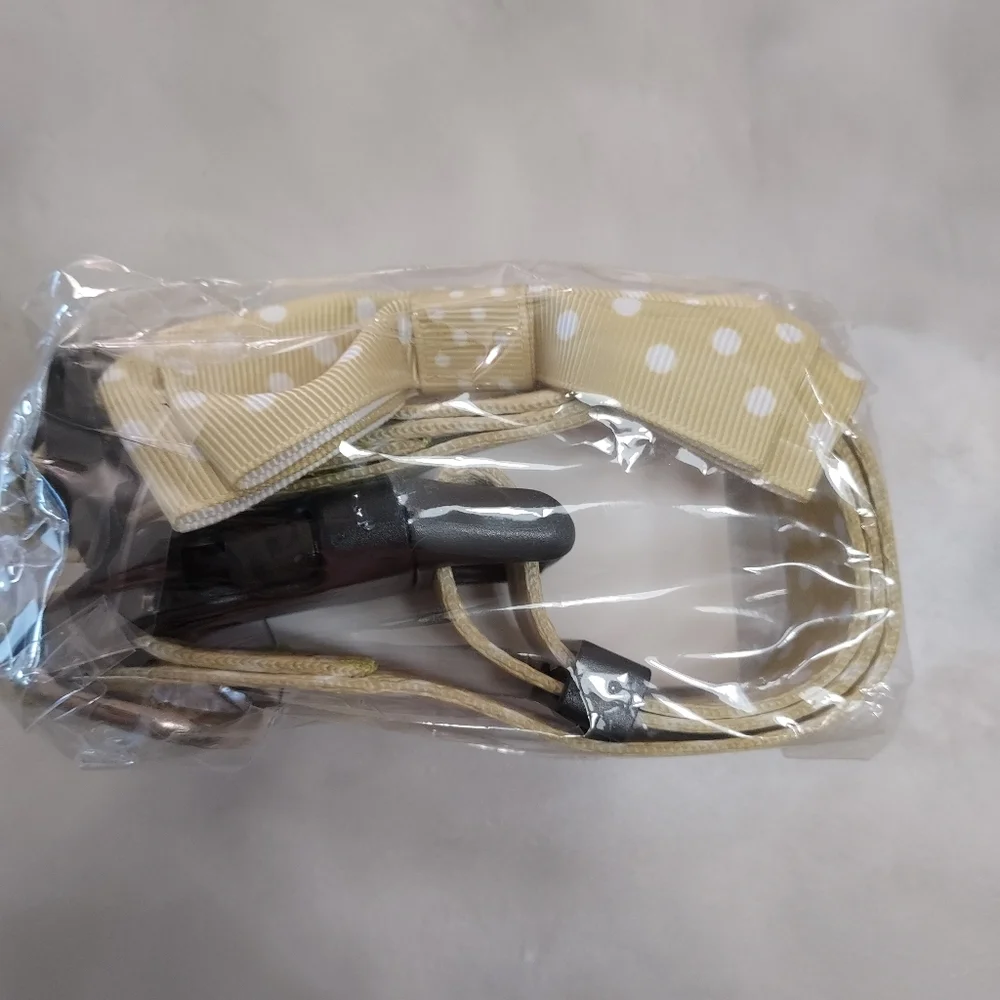 Native Pup Dog Collar With Bow Size L